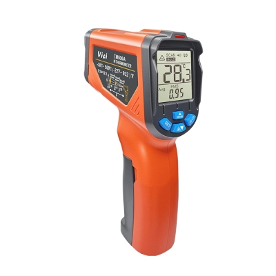TM500A 500℃ 12:1红外测温仪，发射率0.1～1.0可调，高低温报警功能，最大/最小/平均/差值。