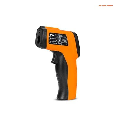 TM550 Max 550℃ Infrared Thermometer,  Adjustable 0.1 to 1.0 Emissivity, Threshold setting, Sound alarm function, Max/Min/Average/Difference.