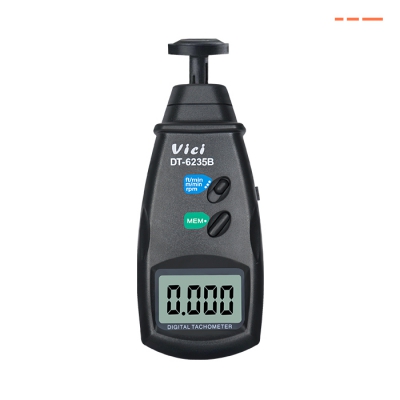 DT-6235B Contact  RPM Surface Speed testing Digital Tachometer, Automatically memory max/min/last value, Automatically store data.