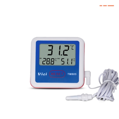 TM805 Fridge Digital Thermometer, Removable outer sensor, Max/Min tests, ℉/℃